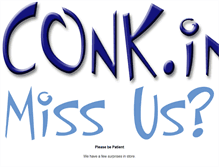 Tablet Screenshot of conk.info